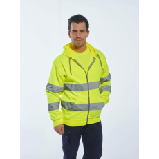 Portwest Hi-Vis Zip-Up védőkapucsi-B305 L sárga