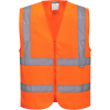 Portwest Hi-Vis zippzáras mellény (sárga, XXL)