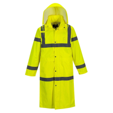 Portwest HiVis esőkabát 122cm Portwest-H445 M sárga láthatósági ruházat