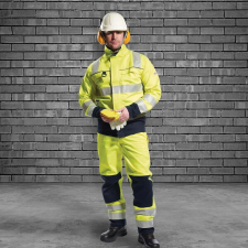Portwest HiViS MultiNorm PORTWEST-FR61 S Sárga védőkabát láthatósági ruházat