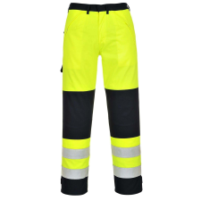 Portwest HiVis MultiNorm védőnadrág PORTWEST-FR62 XL Sárga láthatósági ruházat