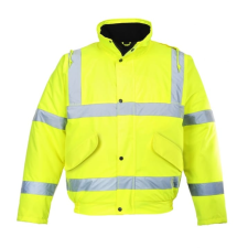 Portwest Jól láthatósági bomber dzseki (sárga*, 8XL) láthatósági ruházat