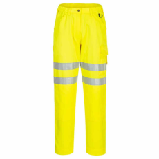 Portwest Jól láthatósági munkásnadrág Portwest EC40 sárga