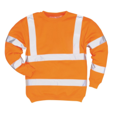 Portwest Jól láthatósági pulóver (narancs*, 3XL) láthatósági ruházat