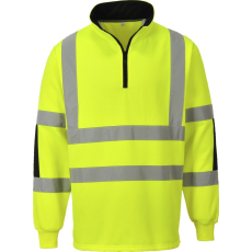 Portwest Jól láthatósági Rugby pulóver (sárga*, XL)