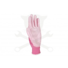 Portwest Kesztyű Buck pink - rózsaszín PW poliuretán tenyér 08-as M ( PTPWP-M ) védőkesztyű