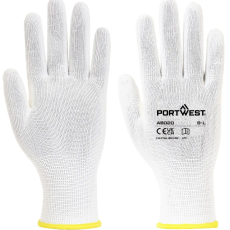 Portwest Kesztyű - szerelőkesztyű - fehér    poliészter 10 / XL - Portwest