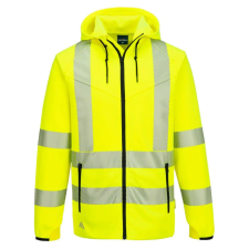 Portwest KX303 KX3 Sport Hi-Vis cipzáras kapucnis pulóver munkaruha