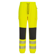 Portwest KX346 PW3 Hi-Vis flexi nadrág sárga-fekete