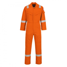 Portwest Lángálló, antisztatikus overál, 350g FR50 Narancs hosszított XXXL méret munkaruha