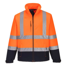Portwest Láthatósági kontraszt Softshell (3L) Orange/Navy M láthatósági ruházat