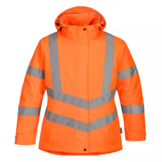 Portwest LW74 Női jól láthatósági téli kabát (narancs)