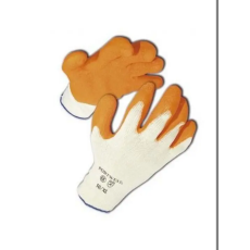 Portwest Mártott latex kesztyű (kisker csomagolás) (narancs, L)