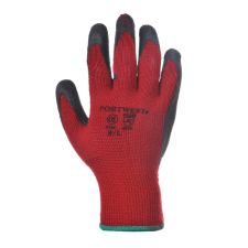 Portwest Mártott latex kesztyű (piros*, M) védőkesztyű