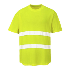 Portwest Mesh fényvisszaverő biztonsági póló-C394 XXXL sárga