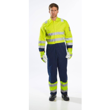 Portwest MODAFLAME Hi-Vis védőoverall Portwest-MV28 XL sárga láthatósági ruházat