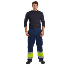 Portwest MODAFLAME Portwest-MV26 Hi-Vis derékvédő nadrág XXXL sárga