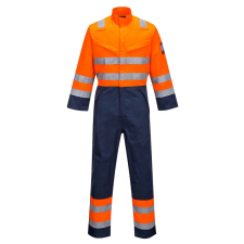 Portwest MV29 Modaflame multi-norm overál narancs-tengerészkék munkaruha