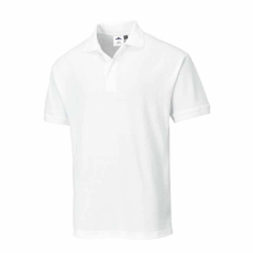 Portwest Nápoly Polo Shirt (fehér, S)