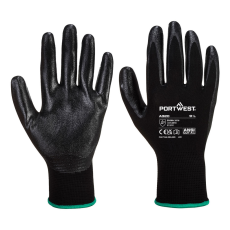 Portwest Nylon nitrilhab tenyérmártott keszyű