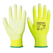 Portwest Nylon védőkesztyű PU tenyérmártott védőkesztyű