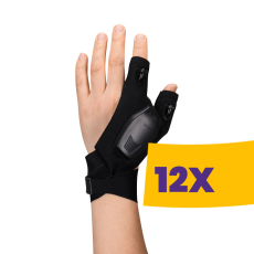 Portwest PA14 Újratölthető LED-es kesztyű fekete (Karton - 12 pár)