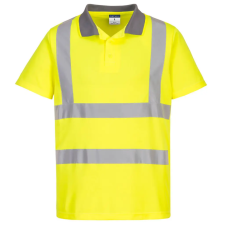 Portwest Póló Eco Hi-Vis S/S (6-os csomag) sárga S láthatósági ruházat