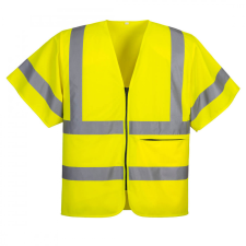 Portwest Portwest Half Sleeve Zip Vest láthatósági ruházat