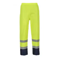 Portwest Portwest Hi-Vis klasszikus kontrasztos esőnadrág munkaruha