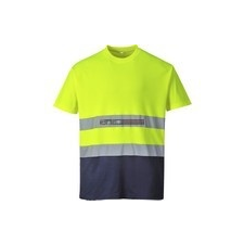 Portwest Portwest S173 Kéttónusú pamut komfort póló láthatósági ruházat