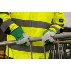 Portwest Prémium bőrkesztyű (zöld, 3XL)