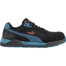 Portwest Puma Frontside BLK/Blue Low S1P ESD HRO SRC munkavédelmi cipő munkavédelmi cipő