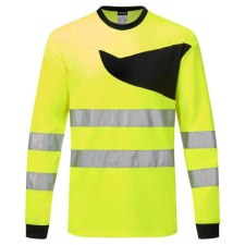 Portwest PW221 PW2 Hi-Vis hosszú ujjú póló munkaruha