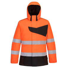 Portwest PW261 Hi-Vis Téli dzseki (narancs/fekete, M)