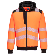 Portwest PW327 PW3 Hi-Vis zippzáras kapucnis pulóver munkaruha