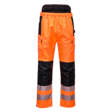 Portwest PW342 PW3 Hi-Vis Extreme esőnadrág narancs-fekete láthatósági ruházat