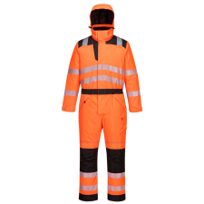 Portwest PW352 PW3 Hi-Vis téli overál narancs-fekete láthatósági ruházat