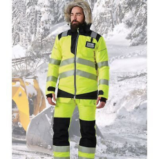 Portwest PW369 Portwest PW3 Jól láthatósági parka télikabát (sárga, S)