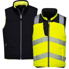 Portwest PW374 Portwest PW3 Jól láthatósági mellény - kifordítható (sárga, 3XL)