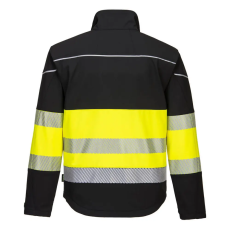 Portwest PW375BKY4XL Portwest PW3 Hi-Vis Class 1 Softshell kabát