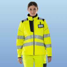 Portwest PW381 Portwest PW3 Női jól láthatósági softshell kabát (sárga, XXL)