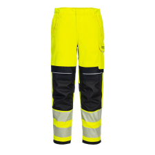 Portwest PW3 FR Modaflame Hi-Vis női lángálló nadrág Yellow/Black 36 munkaruha