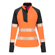 Portwest PW3 Hi-Vis 1/4 Cipzáras Sweatshirt