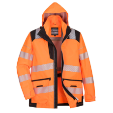 Portwest PW3 Hi-Vis 5-in-1 kabát Orange/Black XXXL