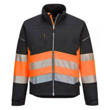 Portwest PW3 Hi-Vis Class 1 Softshell kabát láthatósági ruházat