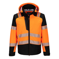 Portwest PW3 Hi-Vis esőkabát (3L) Orange/Black M láthatósági ruházat