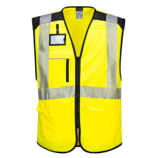 Portwest PW3 Hi-Vis Executive mellény Yellow/Black L láthatósági ruházat