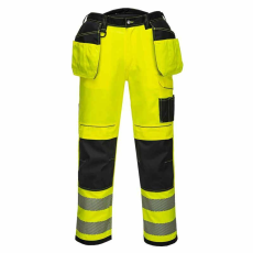 Portwest PW3 Hi-Vis Holster nadrág (sárga/fekete, 34)