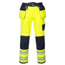 Portwest PW3 Hi-Vis Holster nadrág (sárga/tengerészkék, 41) láthatósági ruházat