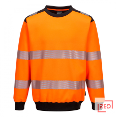 Portwest PW3 HI-VIS KÖRNYAKÚ PULÓVER